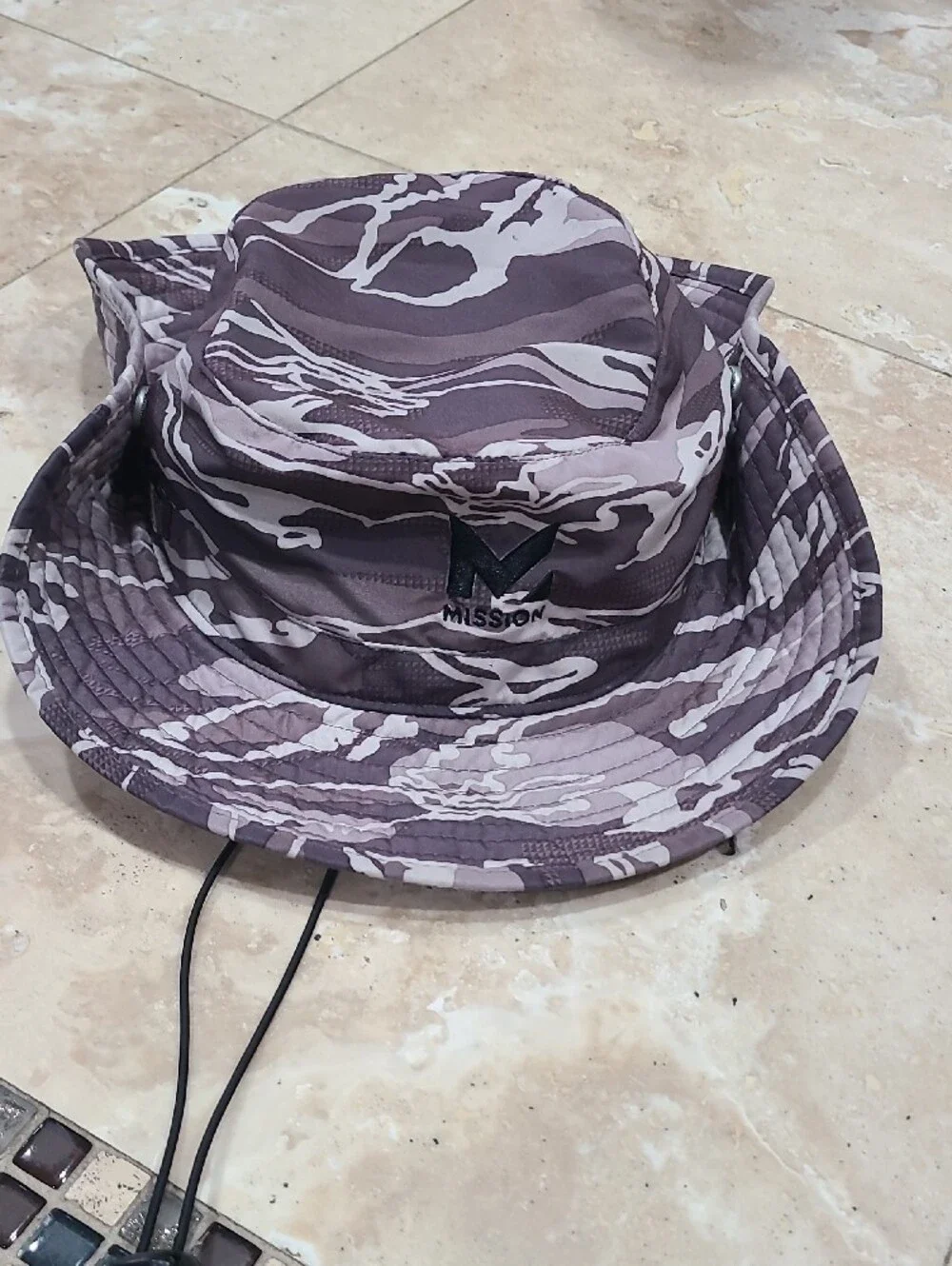 Men's Gray Camo Boonie Hat